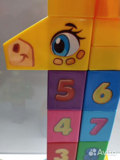 Конструктор mega bloks жираф