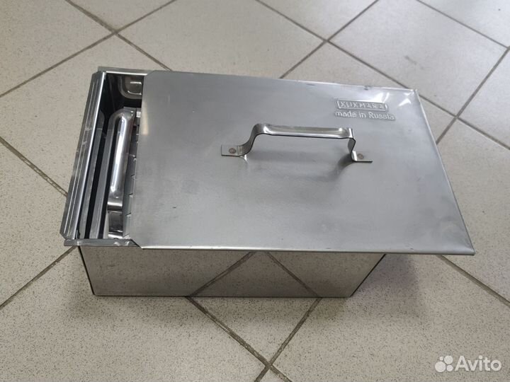 Коптильня горячего копчения из нержавейки