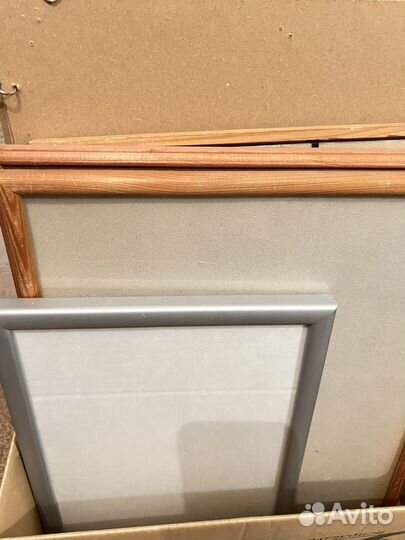 Рамка со стеклом много