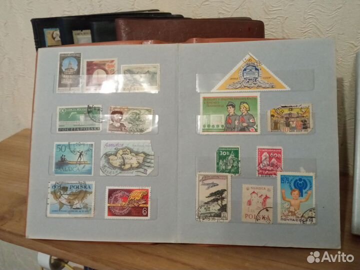 Альбомы с марками СССР