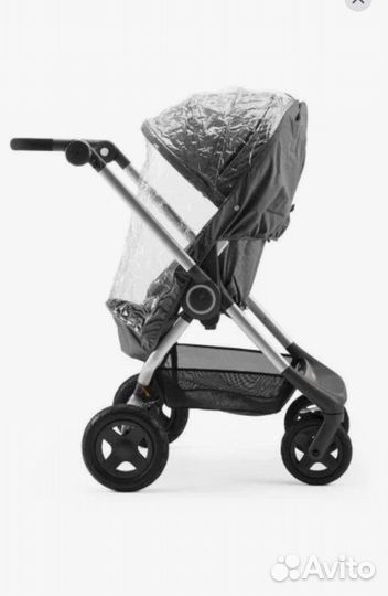 Дождевик и москитная сетка на коляску stokke scoot