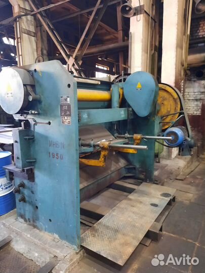 Ножницы листовые гильотинные Н3111 и Н3121