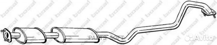 Резонатор nissan Almera II 1,8 01/00