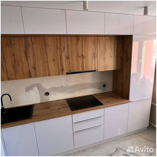 Кухня на заказ эмаль