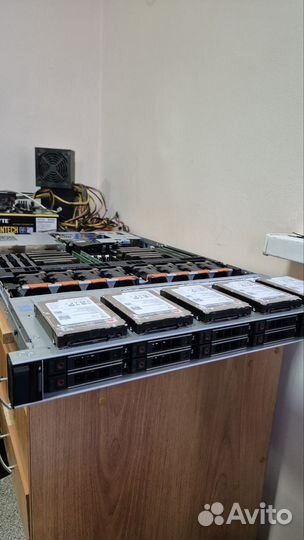 Сервер Dell PowerEdge R640 8SFF с Xeon Gold 6152