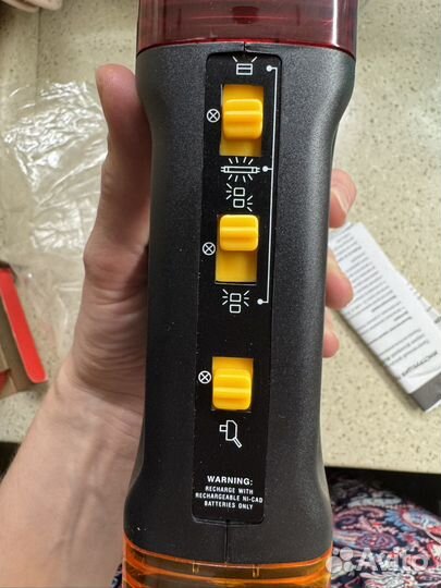 Мобильный компактный переносной фонарь новый