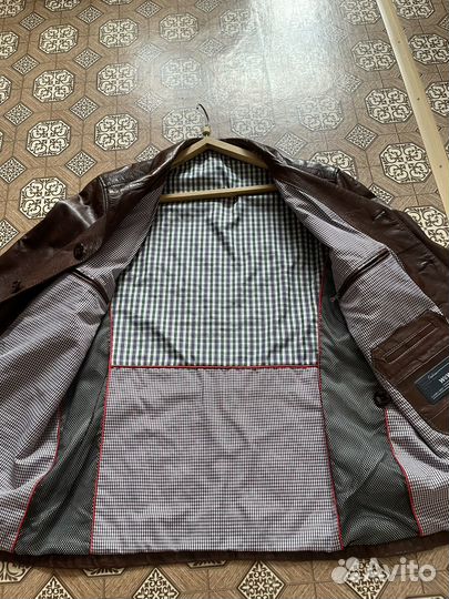 Кожаная куртка мужская 50 52
