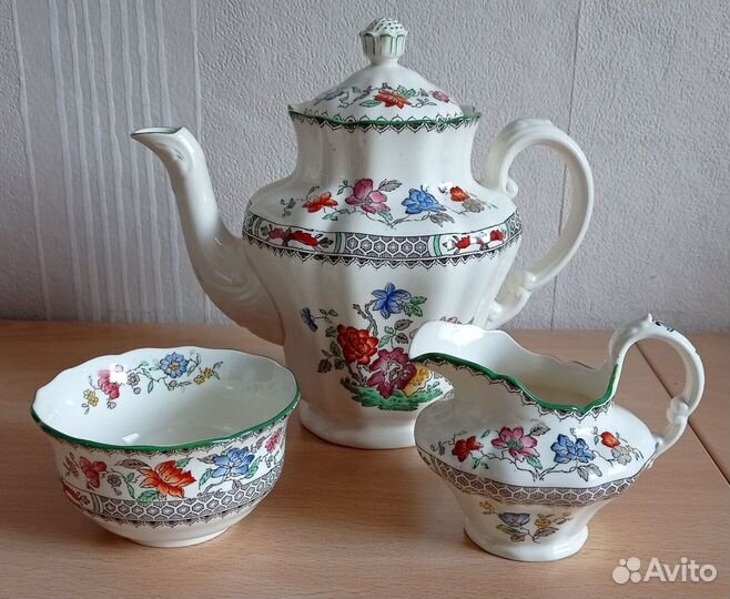 Сервиз Англия фарфор посуда Spode антик винтаж