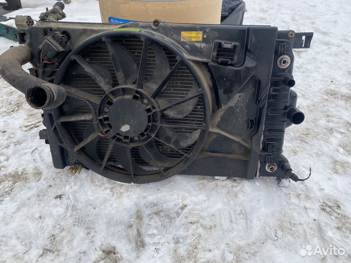 Кассета радиаторов Вентилятор Chevrolet Aveo T300