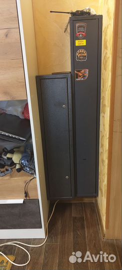 Сейф для оружия две штуки для оружия и патронов