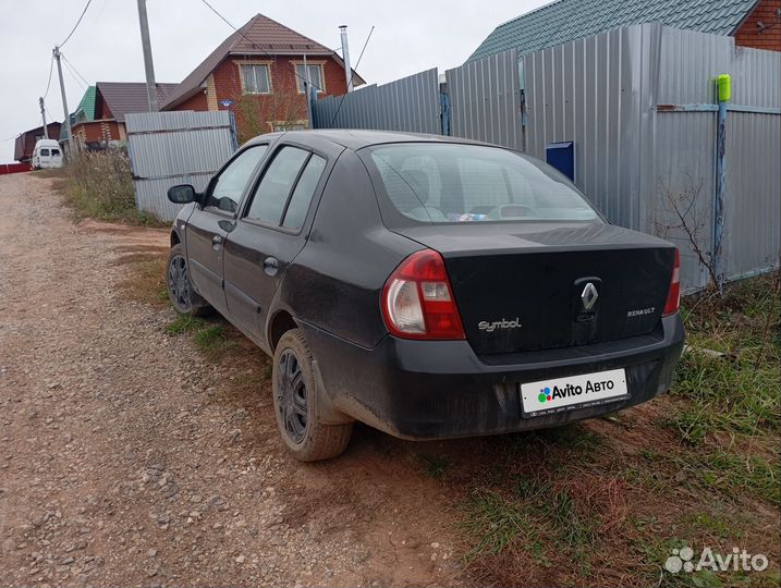 Renault Symbol 1.4 МТ, 2007, 300 000 км