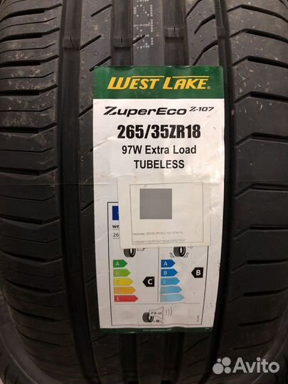 Westlake Zuper Eco Z-107 245/40 R18 и 265/35 R18 97W