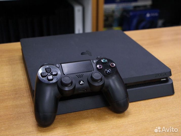 Sony Playstation 4 1Tb Slim Black (CUH-2008B) бу
