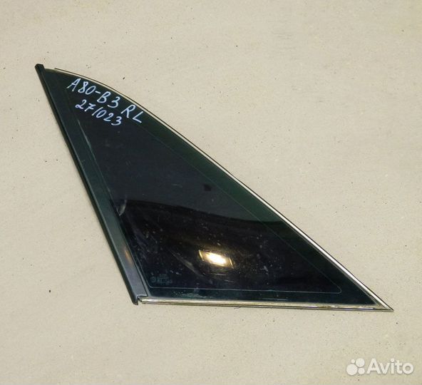Стекло кузова заднее левое Audi 80 B3