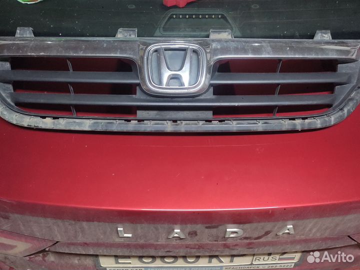Решётка бампера хонда стрим
