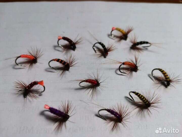 Верховые мухи на хариуса