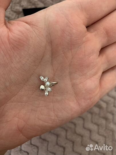 Каффа Кружево с жемчужиной momnt