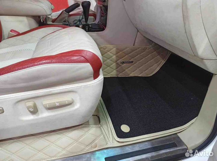 3D коврики из экокожи lexus LX 3 2010