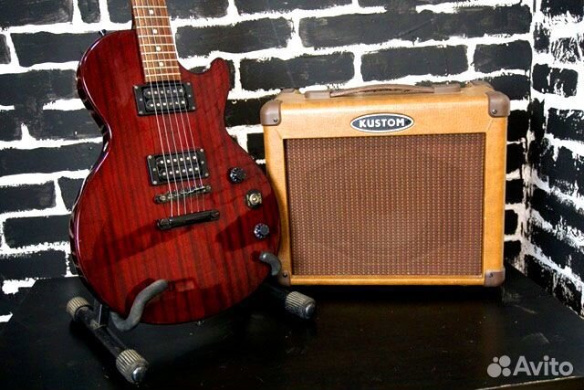 Электрогитара + комбик (комплект)