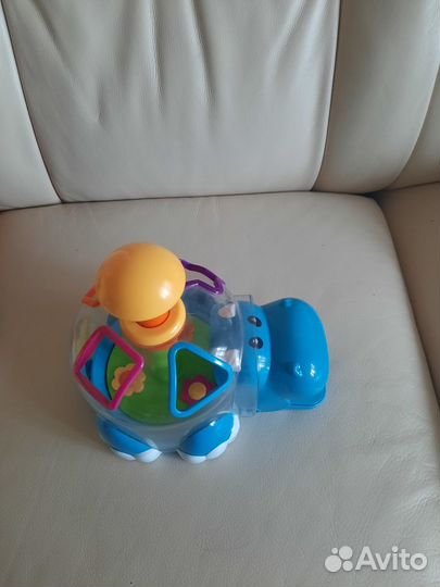 Детская игрушка Бегемот-сортер