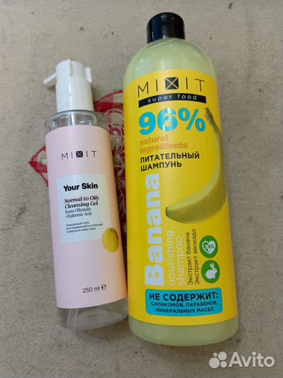 Mixit гель для умывания и бальзам для волос