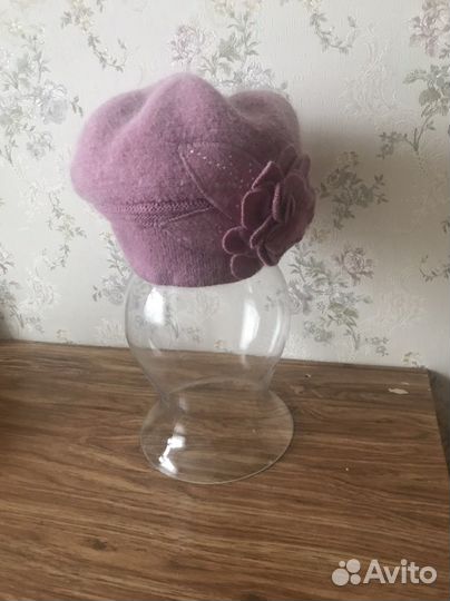 Берет теплый бу