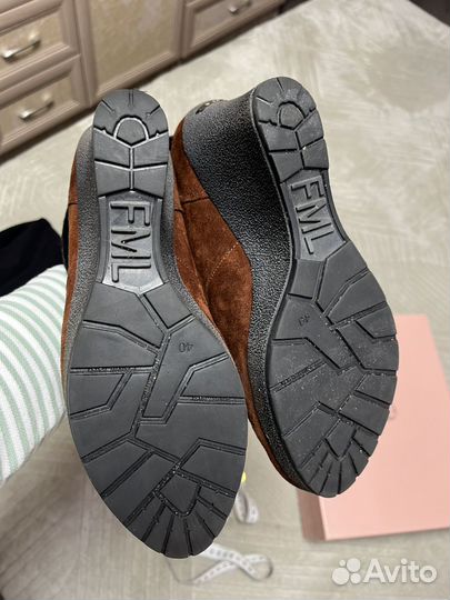 Ботильоны зимние 40 размер