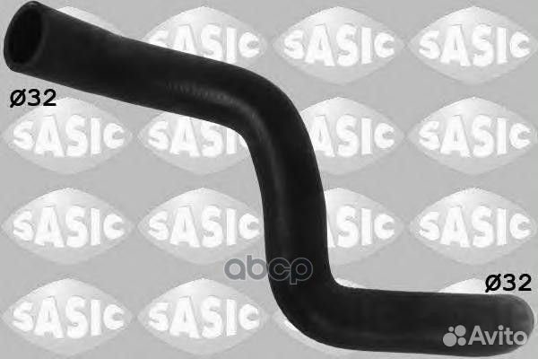 Патрубок радиатора opel astra H 1.6i 05- верх