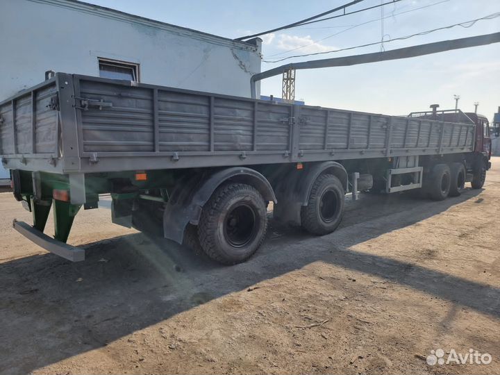 КамАЗ 54115 с полуприцепом, 1985