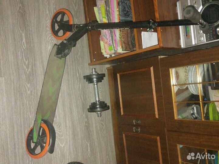 Велосипед и самокат