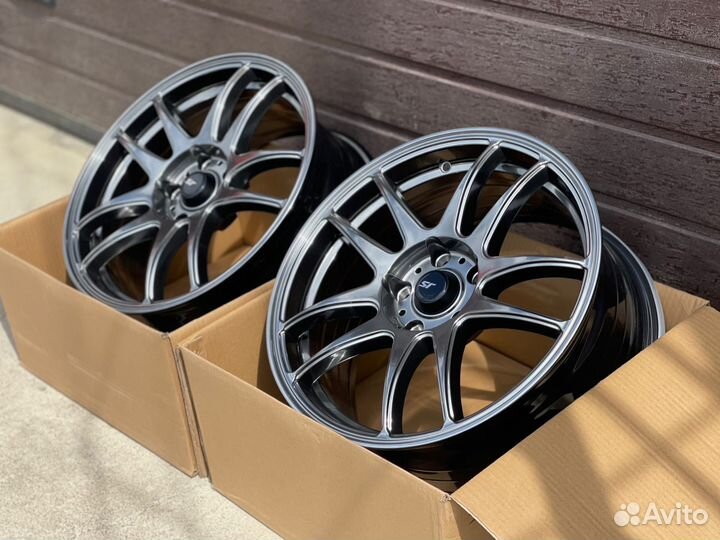 Литые диски Work Kiwami R17 5x114.3 хром