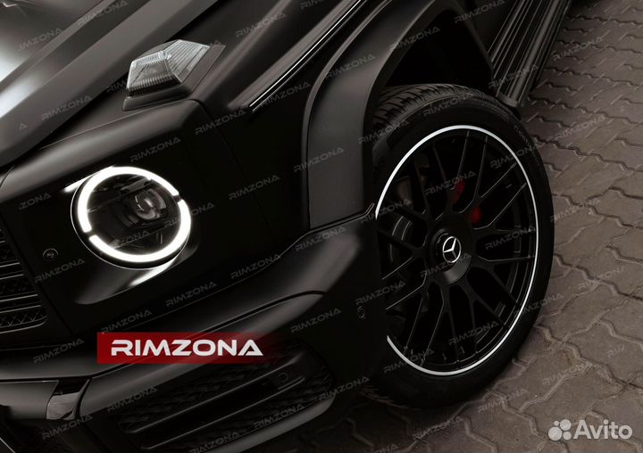 Кованые диски R22 на Mercedes-Benz G63