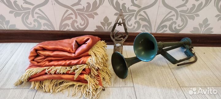 Красное знамя флаг СССР с навершием