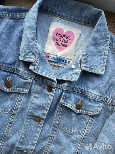 Куртка джинсовая женская poupee loves denim