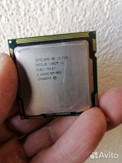 Процессор core i5 750