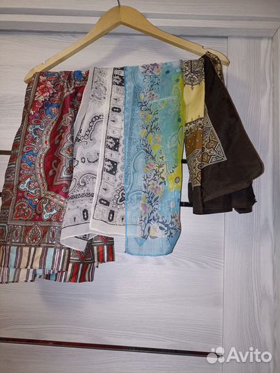 Палантины, шарфы, шарфики, косынки