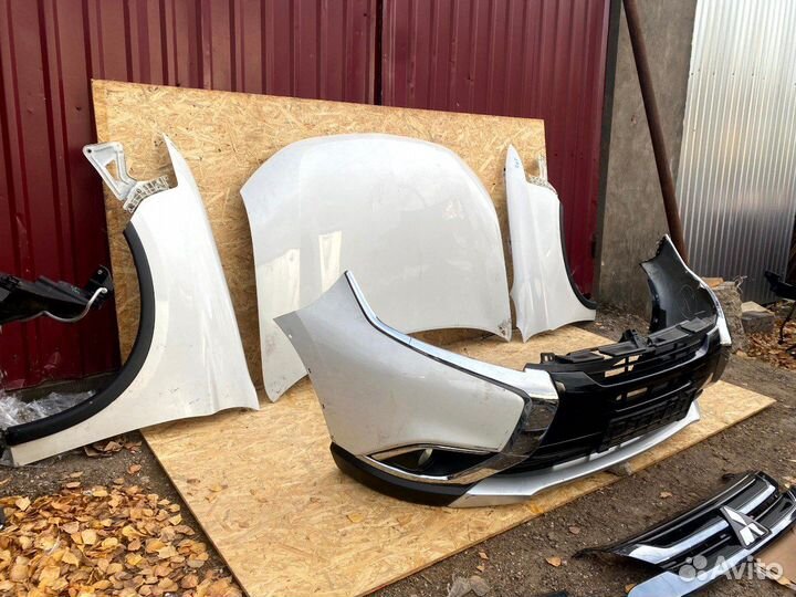 Mitsubishi outlander 3 ноускат передняя часть авто