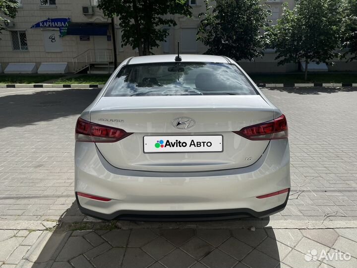 Hyundai Solaris 1.6 AT, 2019, 85 000 км