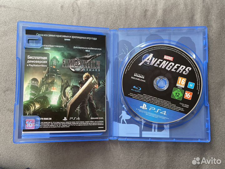 Мстители Avengers (Marvel) Игра для приставки ps4