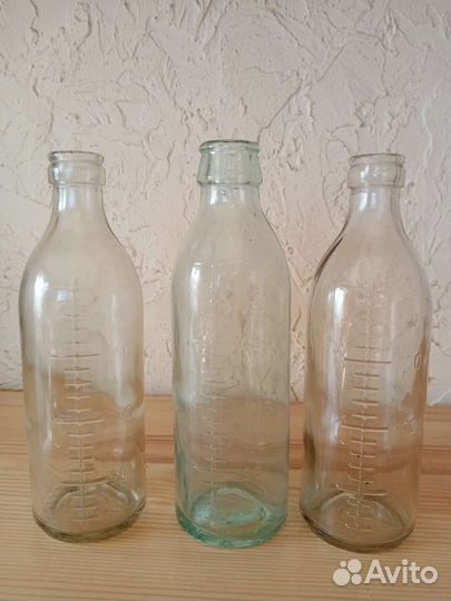 Советские бутылки, бутылочки для кормления