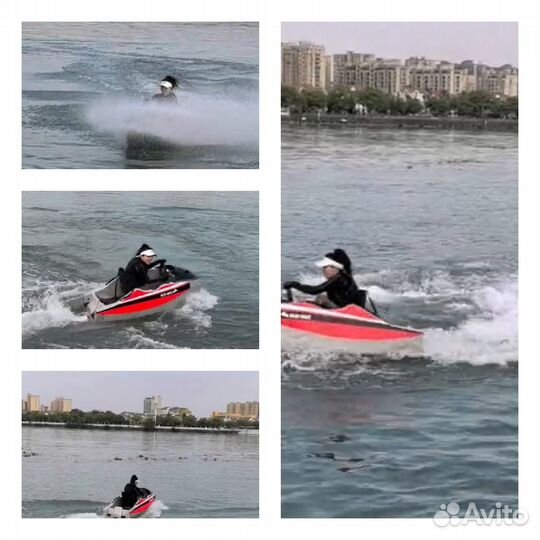 Мини электро-катер для отдыха 2 места