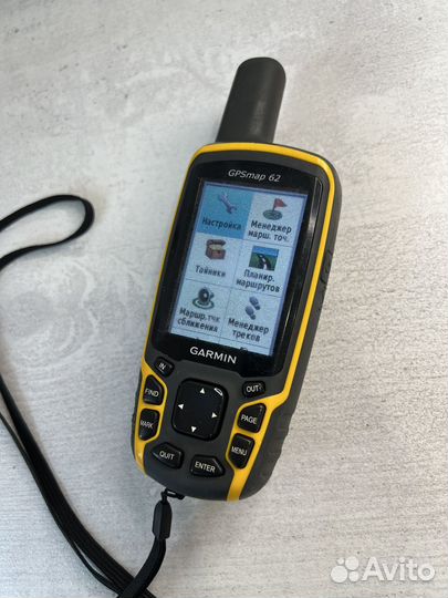 Навигатор Garmin Gpsmap 62