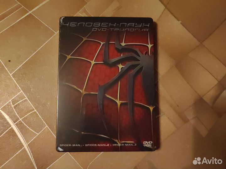 Трилогия Человек-паук dvd