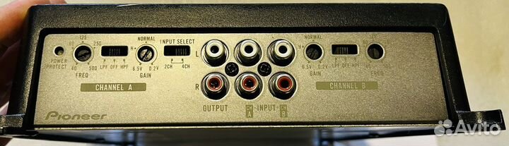 Усилитель 4х канальный,колонки,провода,пищалки