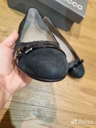 Балетки ecco 41 размер кожа