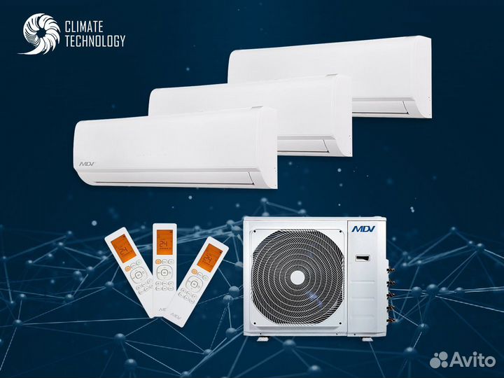 Мультисплит-система MDV forest Inverter