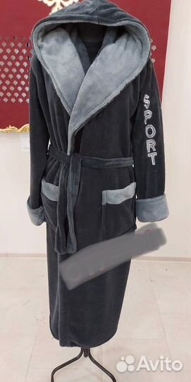 Мужской махровый халат