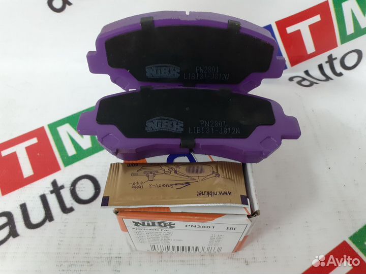 Тормозные колодки для Honda Civic, Accord, Toyota