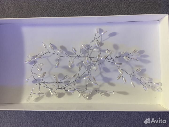 Диадема свадебная гибкая