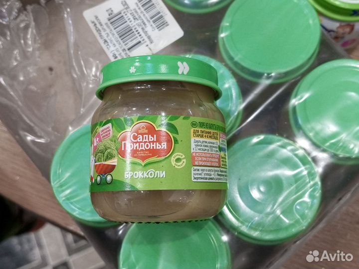 Детское питание пюре фруктовое